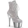 Pleaser - ADORE1020CHRS Bottes de plateforme - Couleur argent Product image
